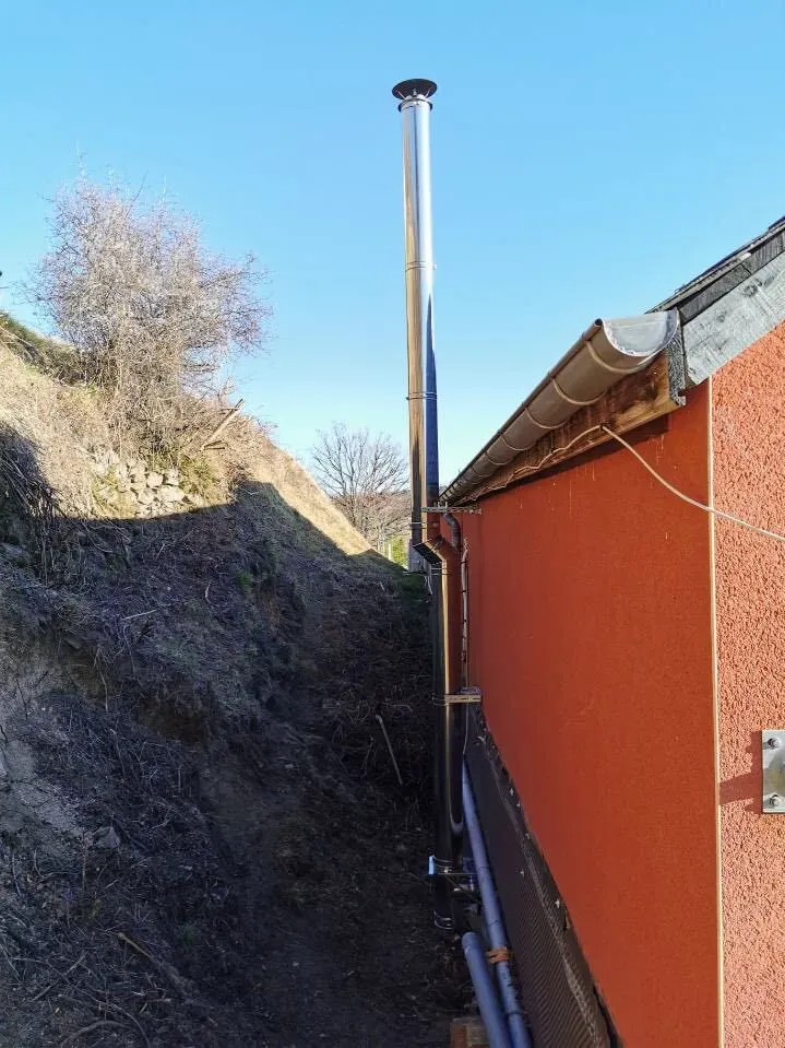 Tubage de cheminée près de Laissac-Sévérac l'Église